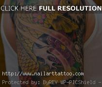 Koi Fish Arm Tattoos