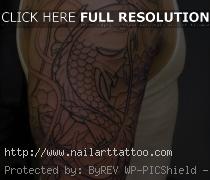 Koi Fish Half Sleeve