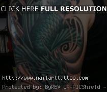 Koi Fish Half Sleeve Tattoos Designs