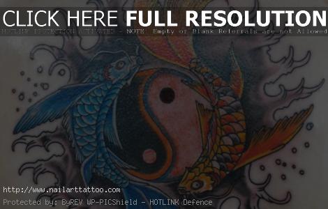 Koi Fish Pisces Tattoos Designs