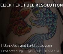 Koi Fish Tattoos Designs For Girls