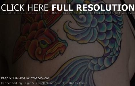 Koi Fish Tattoos Designs For Girls
