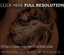 Koi Fish Tribal Tattoos