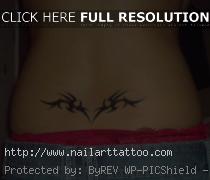 Ladies Lower Back Tattoos