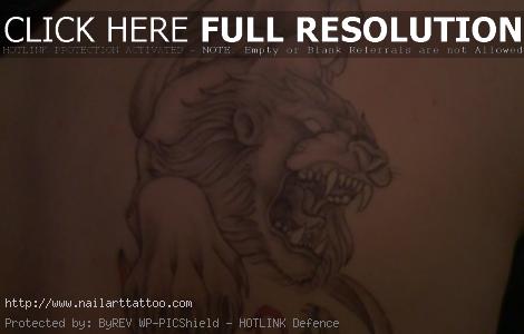 Leo Zodiac Tattoos Designs For Girls