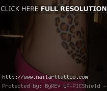 Leopard Print Designs Tattoos