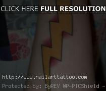 Lightning Bolt Tattoos Pictures