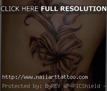 Lily Flower Tattoos Designs