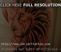 Lion Half Sleeve Tattoos