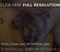 Lion Tattoos On Chest