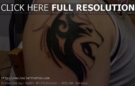 Lion Tribal Tattoos For Men