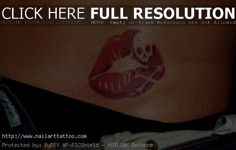 Lips Tattoos For Men