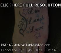 Live Love Laugh Tattoos