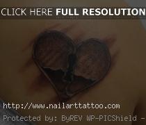 Lock And Heart Tattoos Designs