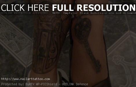 Lock And Key Tattoos For Couples