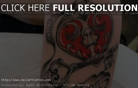 Lock And Key Tattoos Images