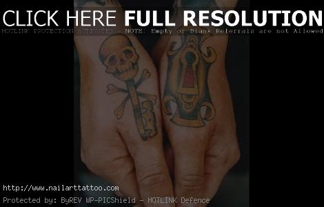 Lock And Skeleton Key Tattoos
