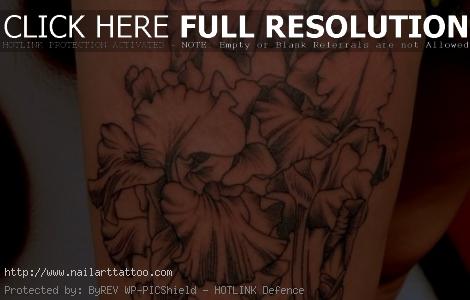 Lotus Flower Lower Back Tattoos