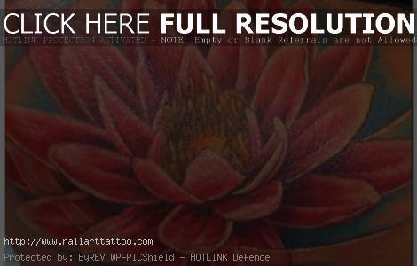 Lotus Flower Tattoos Designs