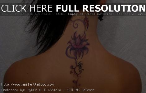 Lotus Flower Tattoos For Women