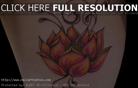 Lotus Flower Tattoos Pictures