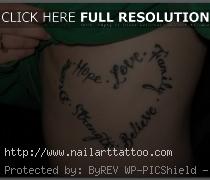 Love Symbol Tattoos Ideas