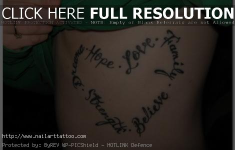 Love Symbol Tattoos Ideas