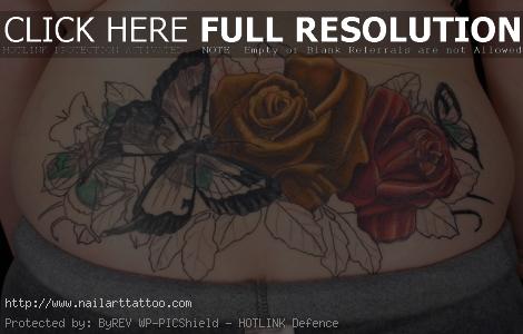 Lower Back Cover Up Tattoos Designs