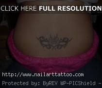 Lower Back Tattoos Tribal
