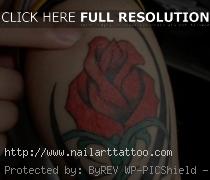 Male Flower Tattoos Designs