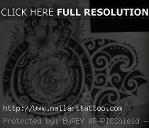 Maori Flower Tattoos Designs