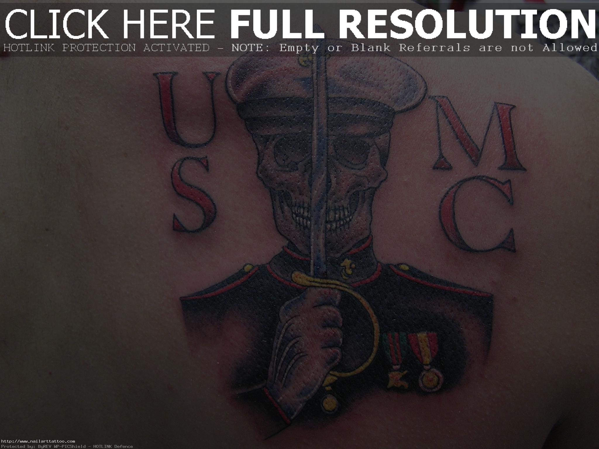 Marine Corps Memorial Tattoos Tattoos Designs Ideas