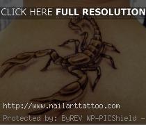 Meaning Of Scorpion Tattoos