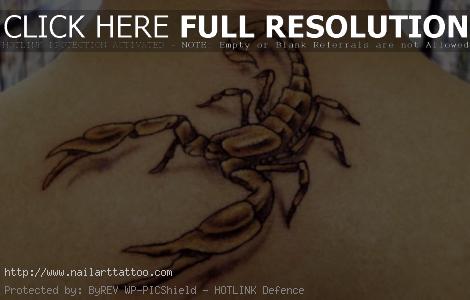 Meaning Of Scorpion Tattoos