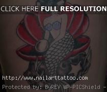 Mermaid Pin Up Tattoos