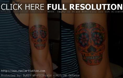 Mexican Skull Art Tattoos
