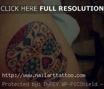 Mexican Sugar Skull Tattoos For Girls