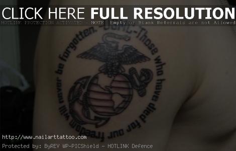 Military Tattoos Designs For Men