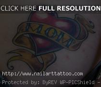 Mom Heart Tattoos Designs