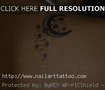 Moon And Star Tattoos For Women