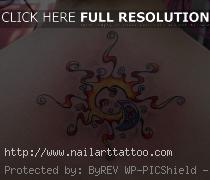 Moon Sun Tattoos Designs