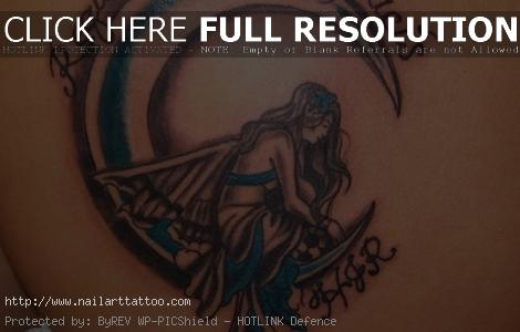 Moon Tattoos For Girls