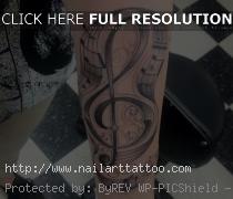 Music Notes Tattoos Sleeve