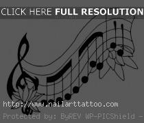 Music Symbols Tattoos Designs