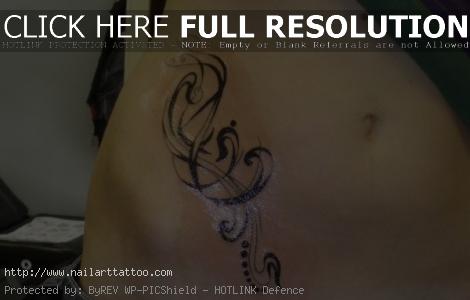 Music Tattoos Designs For Women