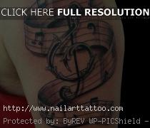 Musical Note Tattoos Images