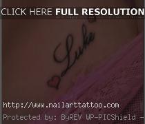 Name Tattoos For Women