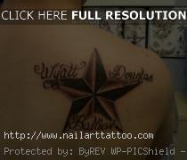 Name Tattoos With Stars