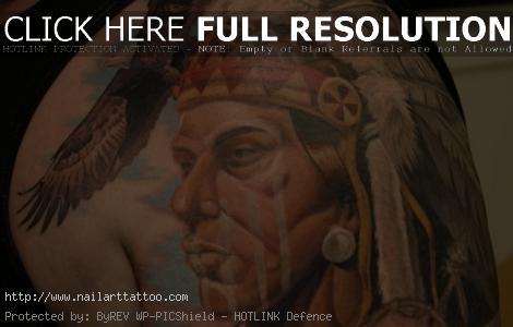 Native American Chief Tattoos