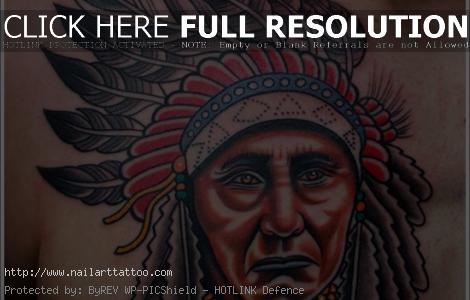 Native American Tattoos Designs Men